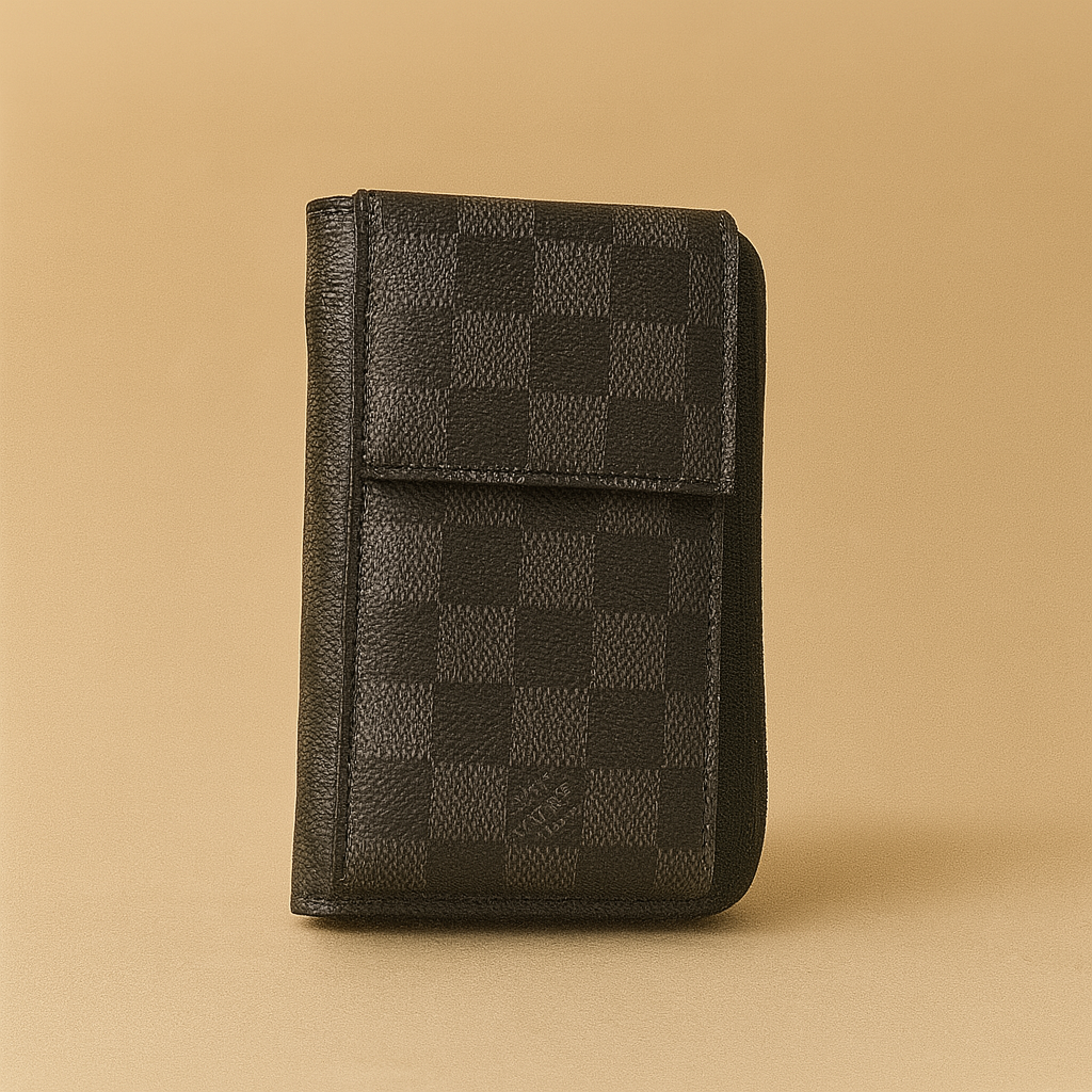 Louis Vuitton Siyah Damier Telefon Çantası