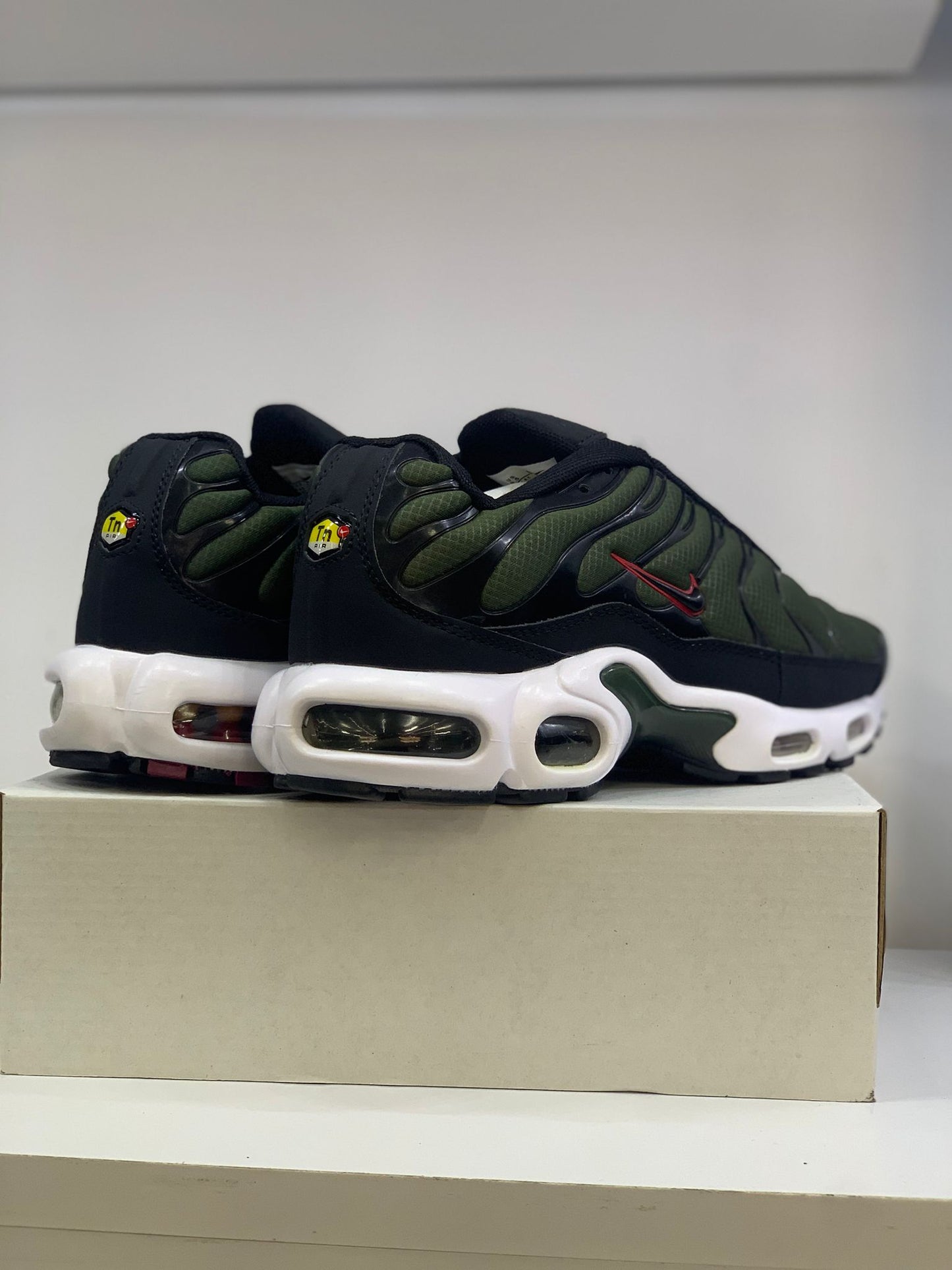 Nike Air Max Plus "Olive & Crimson"