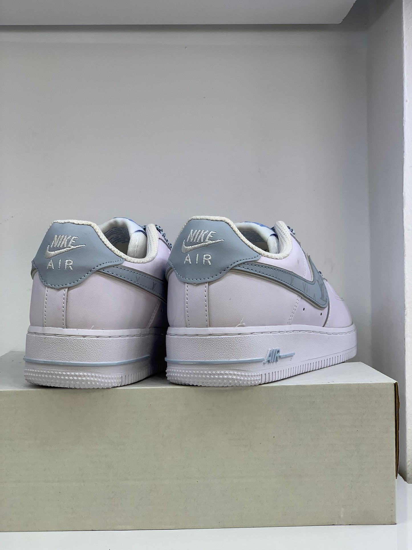 Nike Air Force 1 x Louis Vuitton Kadın Sneakers – Soft Pink