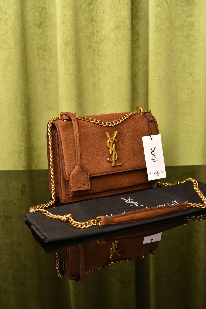 YVES SAINT LAURENT - Sunset Suede Bag
