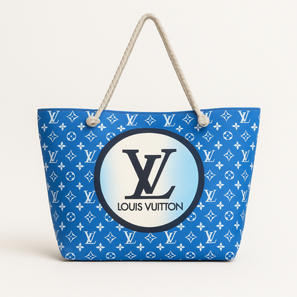 Louis Vuitton Mavi Plaj Çantası