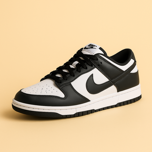 Nike Dunk Low Panda Erkek Sneaker – Siyah & Beyaz Retro Stil