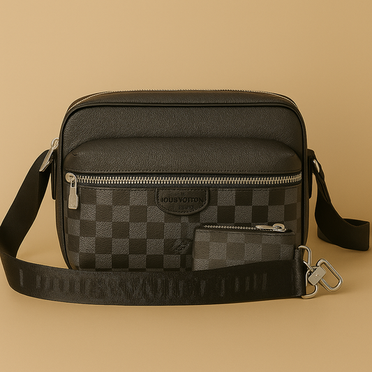 Louis Vuitton Monogram Deri Erkek Omuz Çantası