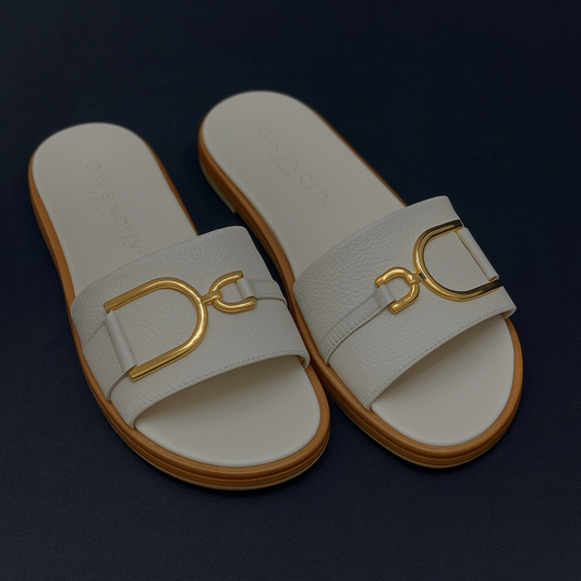 Dior Bej Kadın Terlik