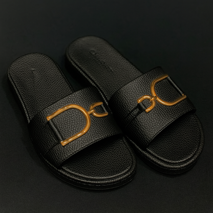 Dior Siyah Kadın Terlik