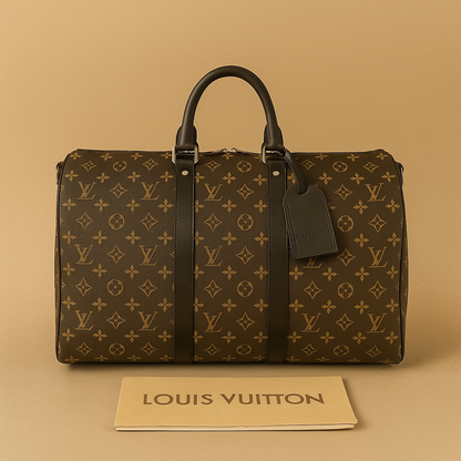 Louis Vuitton Siyah Monogram Seyahat Çantası