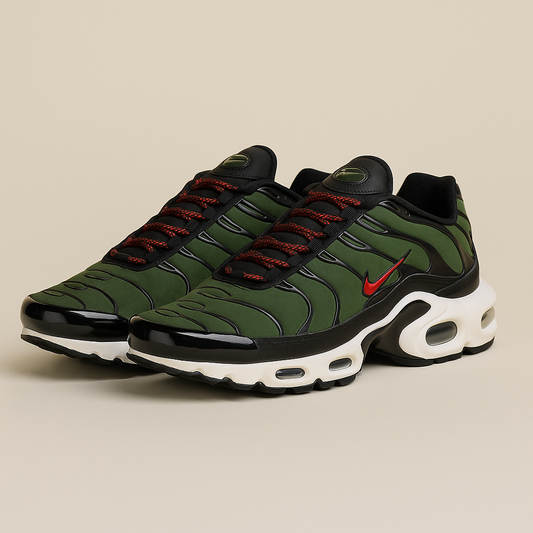 Nike Air Max Plus "Olive & Crimson"