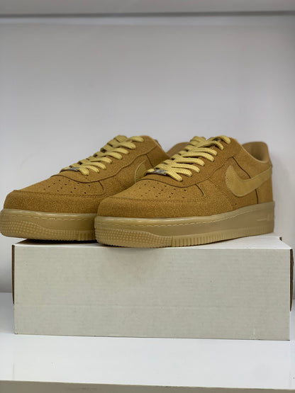 Nike Air Force 1 Erkek Sneaker – Tamamı Taba Süet Tasarım