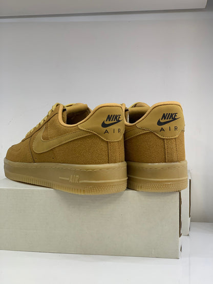 Nike Air Force 1 Erkek Sneaker – Tamamı Taba Süet Tasarım