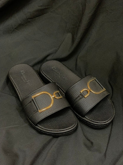 Dior Siyah Kadın Terlik