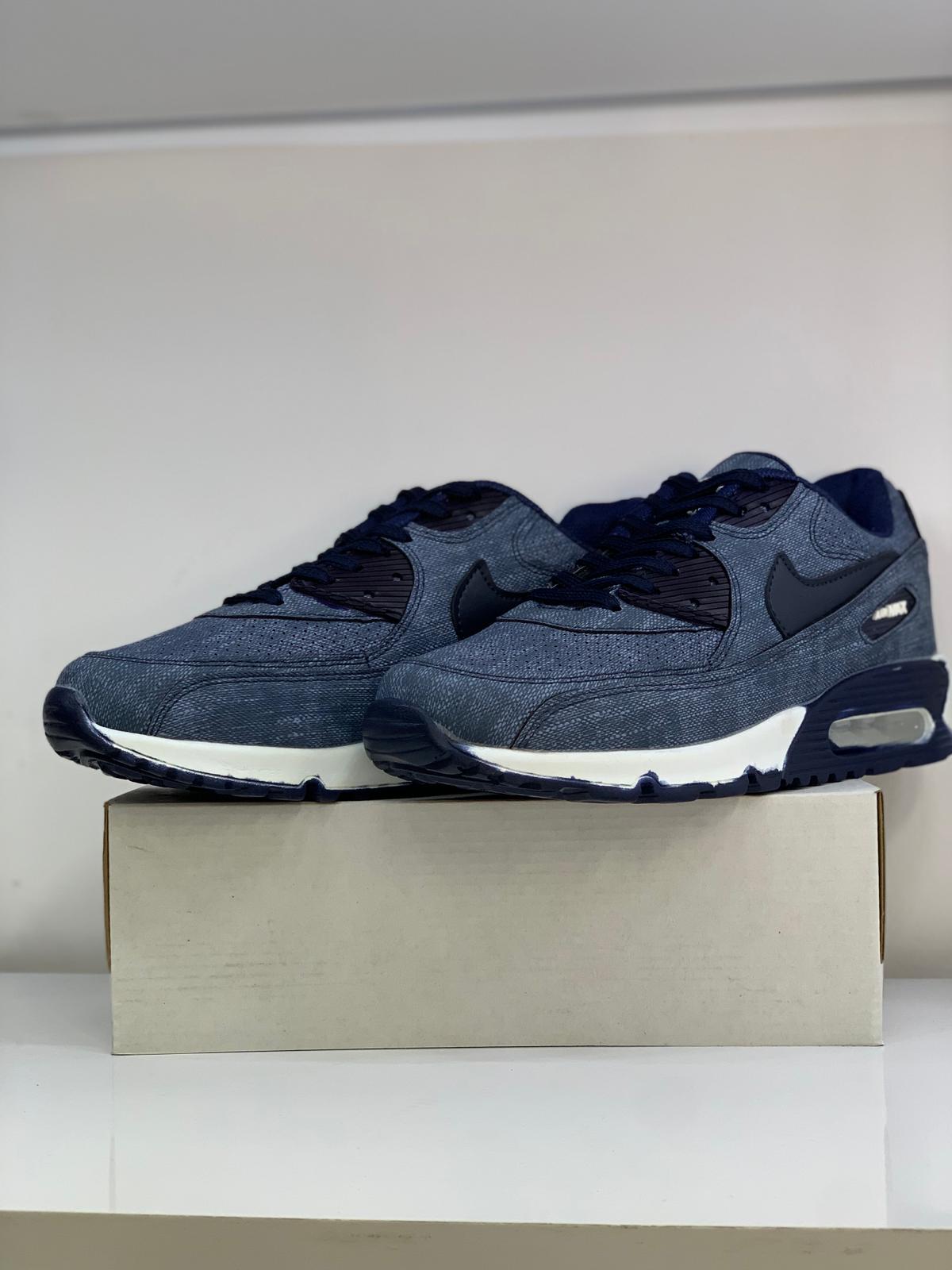 Lacivert Denim Detaylı Günlük Spor Ayakkabı