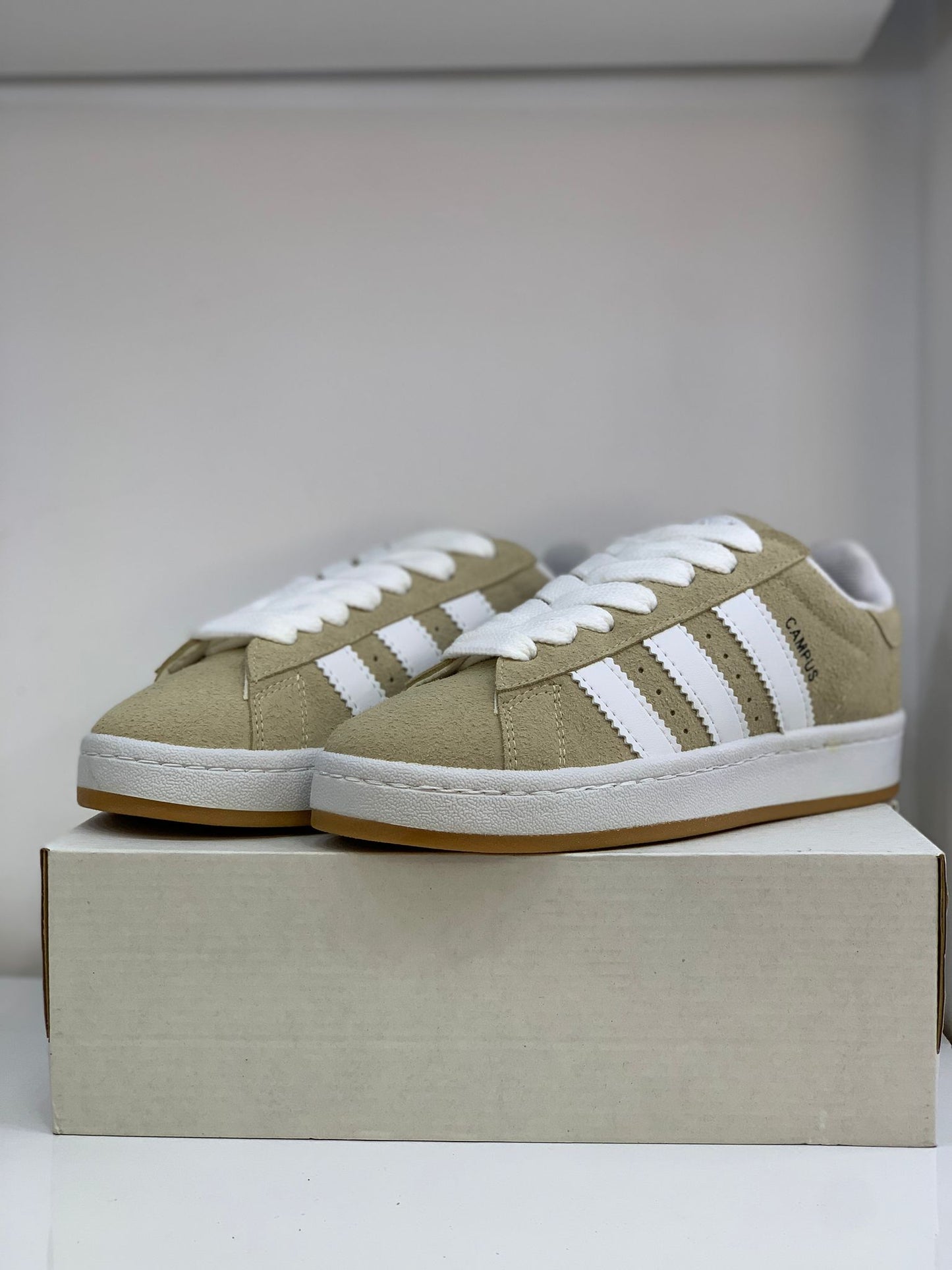 Adidas Campus Bej Kadın Sneakers