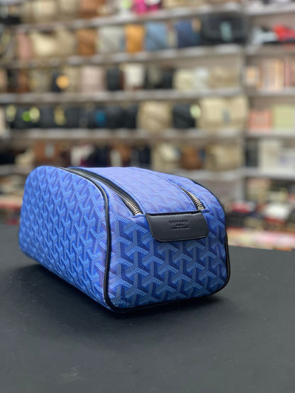 Goyard Desenli Erkek Tıraş Çantası